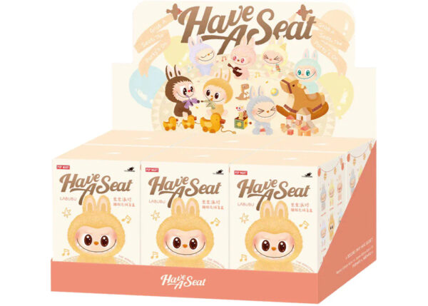 Pop Mart Labubu The Monsters Have a Seat Vinyl Plush Sealed Case (6 Blind Boxes)