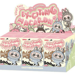 Pop Mart Labubu The Monsters Tasty Macarons Vinyl Face Sealed Case (6 Blind Boxes)