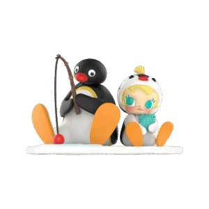 POP MART Baby Molly x PINGU Fishing Time Figurine
