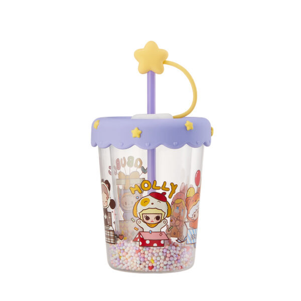 POP MART POP BEAN Pajama Party Series Straw Cup